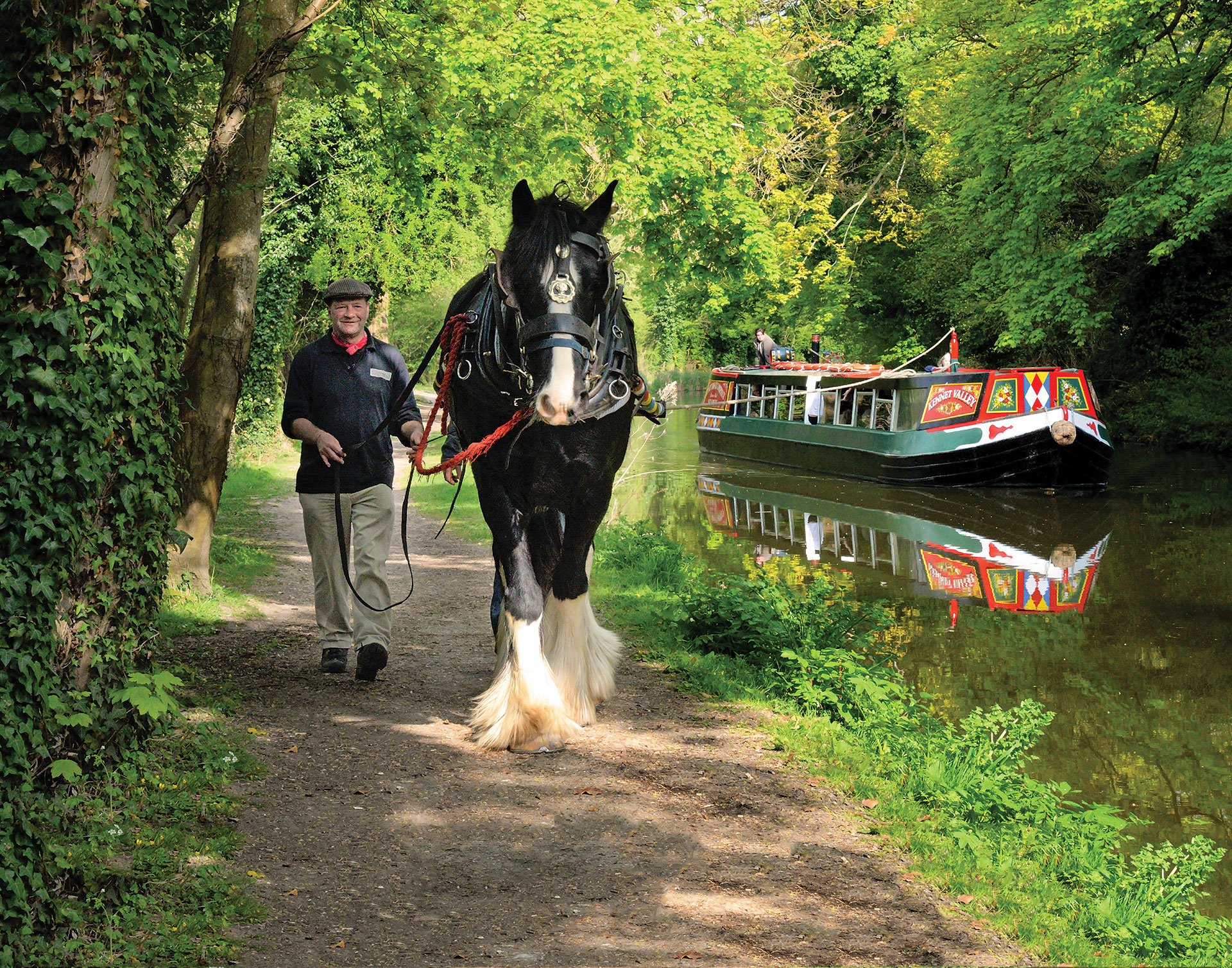 Horse Drawn Boat Trip From Kintbury Tuesday 7th May 2024 | Kennet Horse ...